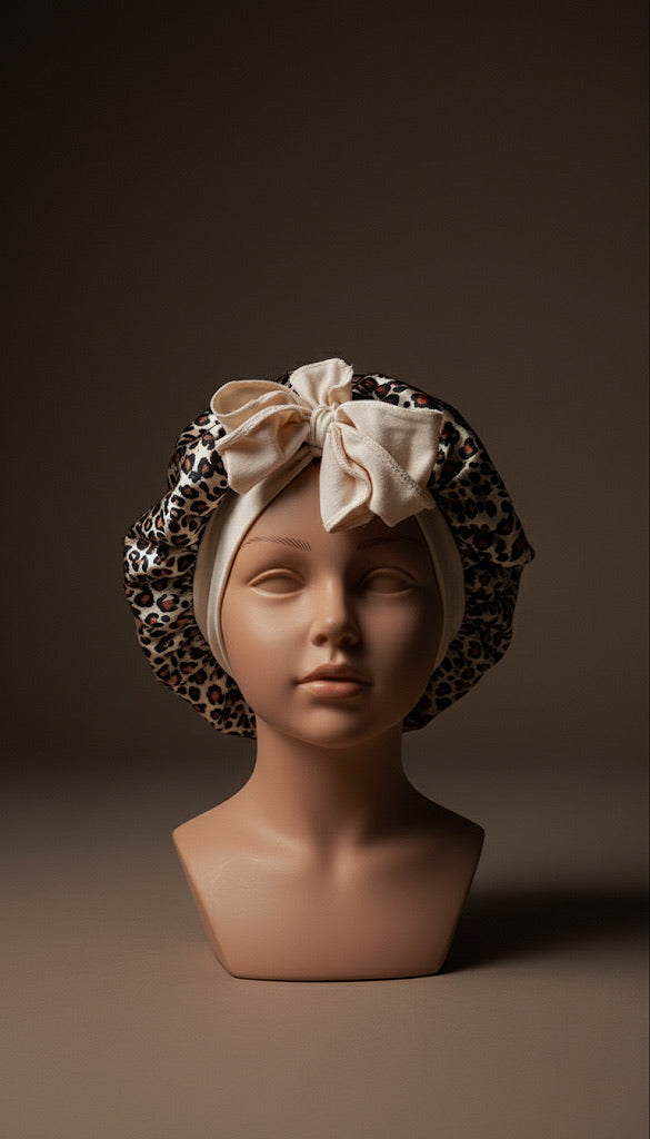 Satijnen Bonnet voor Kids