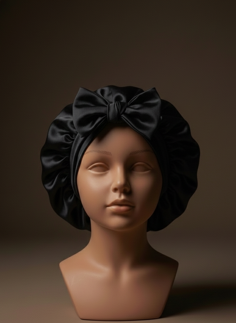Satijnen Bonnet voor Kids