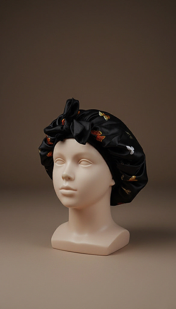 Satijnen Bonnet voor Kids